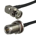 Adaptador de N Fnut a BNC M