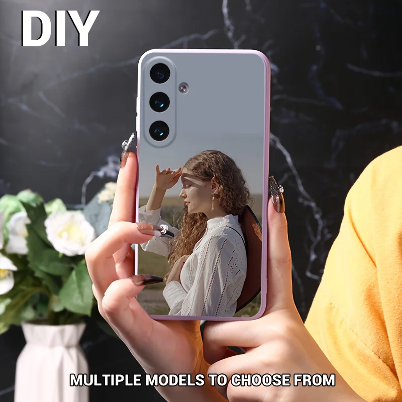 Funda personalizada con foto DIY para Samsung Galaxy A55 A54 A53 A52 A35 34 S25 S24 S23 S22 S21 S20 Ultra Plus FE TPU funda suave - imagen 5