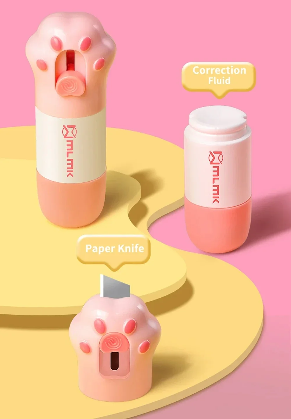 Cuchillo Unboxing con borrador de papel térmico, abridor de cartas, espada, Mini cortador de caja, herramienta de protección de datos de papel térmico para el hogar y la Oficina - imagen 5