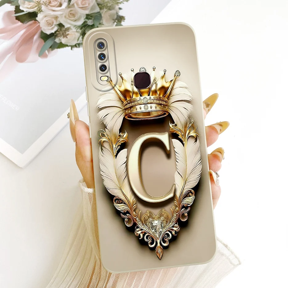 Para Vivo Y12 Y15 Y17 funda Cool corona letras cubierta suave TPU funda de teléfono para Vivo Y15 Y 12 17 VivoY12 VivoY15 VivoY17 Fundas Coque - imagen 4