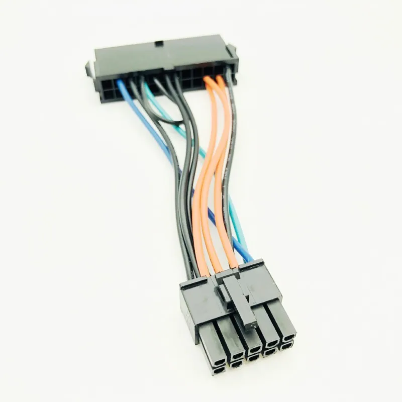 Cables de ordenador H1111Z, conector ATX de 24 pines hembra a 10 pines macho, adaptador de Cable de fuente de alimentación para Lenovo de placa base 10 pines, nuevo - imagen 5