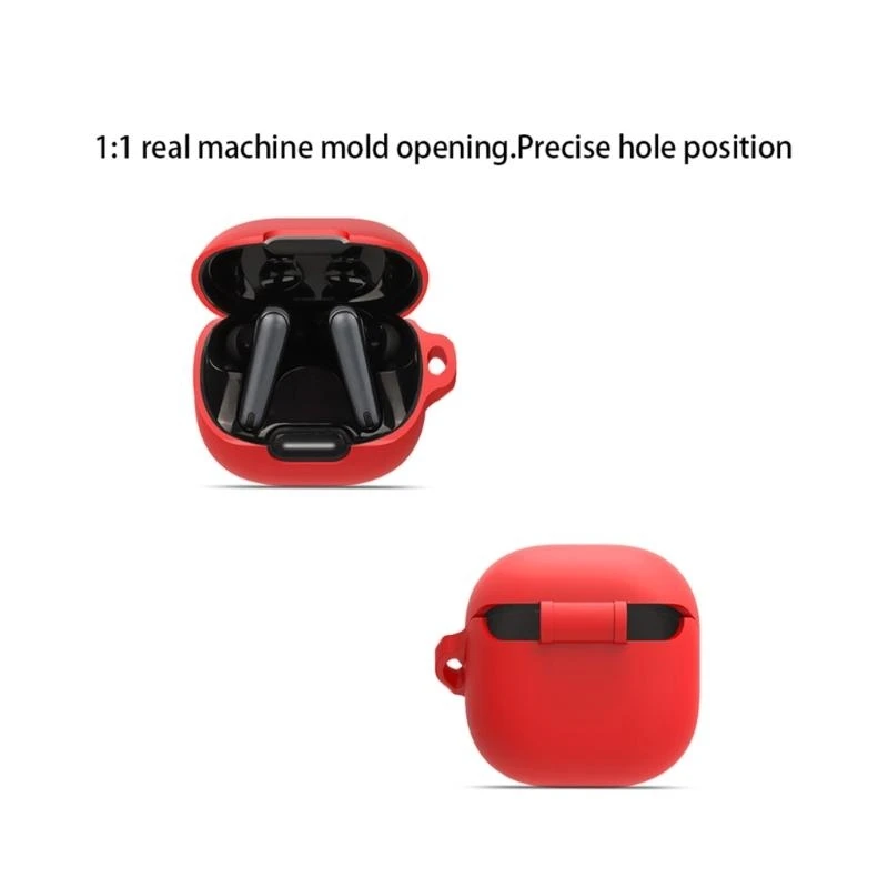 Carcasa de auriculares para AnkerSoundcore Liberty 4 NC Funda antiarañazos a prueba de golpes K1KF