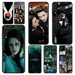 Funda de teléfono para Samsung A24, A12, A14, A32, A50, A70, A20E, A20S, A10S, A22, A30, A40, A34, A54, A42, A52, 5G, A02S, A04s, cubierta suave, Saga Crepúsculo