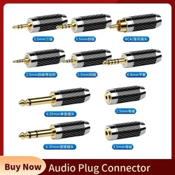 Conector RCA Macho Hembra Chapado Oro – Audio y Altavoz