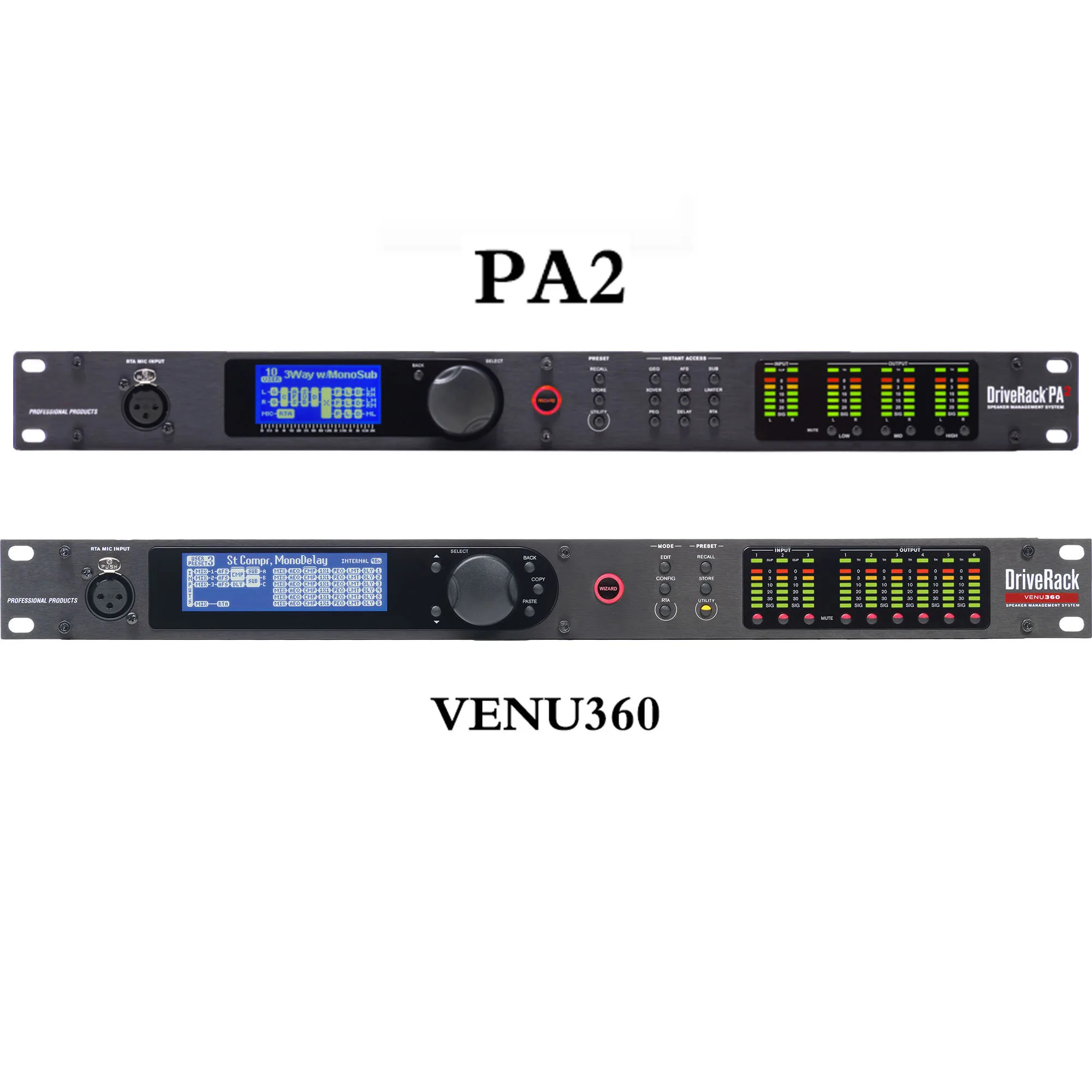 Procesador de Audio PA2/VENU360 de 2 entradas y 6 salidas, Software Original, estante de controlador de Audio profesional, procesador de Audio de altavoz profesional - imagen 5