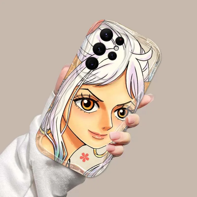 Funda Yamato de una pieza para Samsung Galaxy S25 S24 S23 S22 S21 S20 Ultra Plus FE Lite Wave Oil funda de teléfono - imagen 3