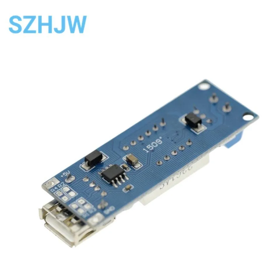 DC-DC Buck Power Modulecar batería voltímetro 5V USB carga teléfono móvil cargador Módulo de carga USB Módulo de conversión de energía - imagen 2