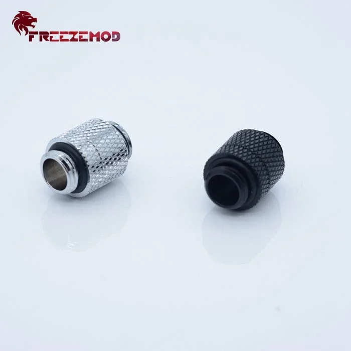 FREEZEMOD-adaptador macho doble para enfriador de agua de ordenador, accesorio de conexión de rosca externa doble desengrasante HDS-XZ14 G1/4 360 - imagen 2