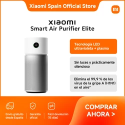 Xiaomi Purificador de Aire Elite – Filtro HEPA UV Silencioso, Elimina 99,9% Virus