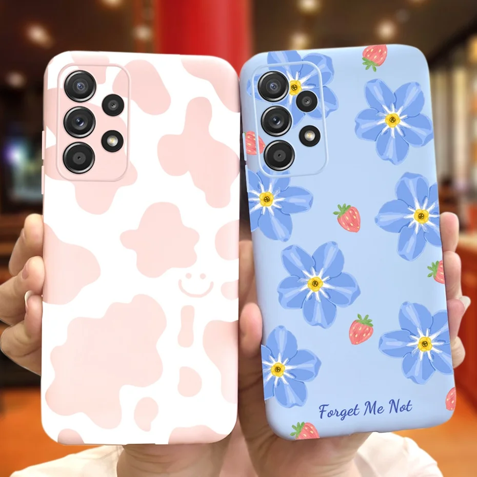 Para Samsung Galaxy A23 Funda encantador patrón Color caramelo Fundas de teléfono de silicona para Samsung A23 A 23 4G 5G Funda SM-A235F Funda suave - imagen 5