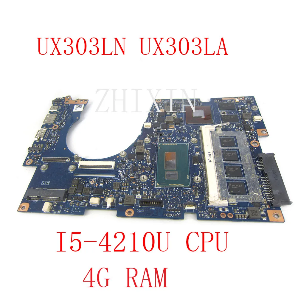 Yourui para ASUS UX303LN UX303LB UX303LA UX303L placa base para ordenador portátil i5-4200U CPU GT840M GPU UX303LN placa base prueba completa - imagen 2