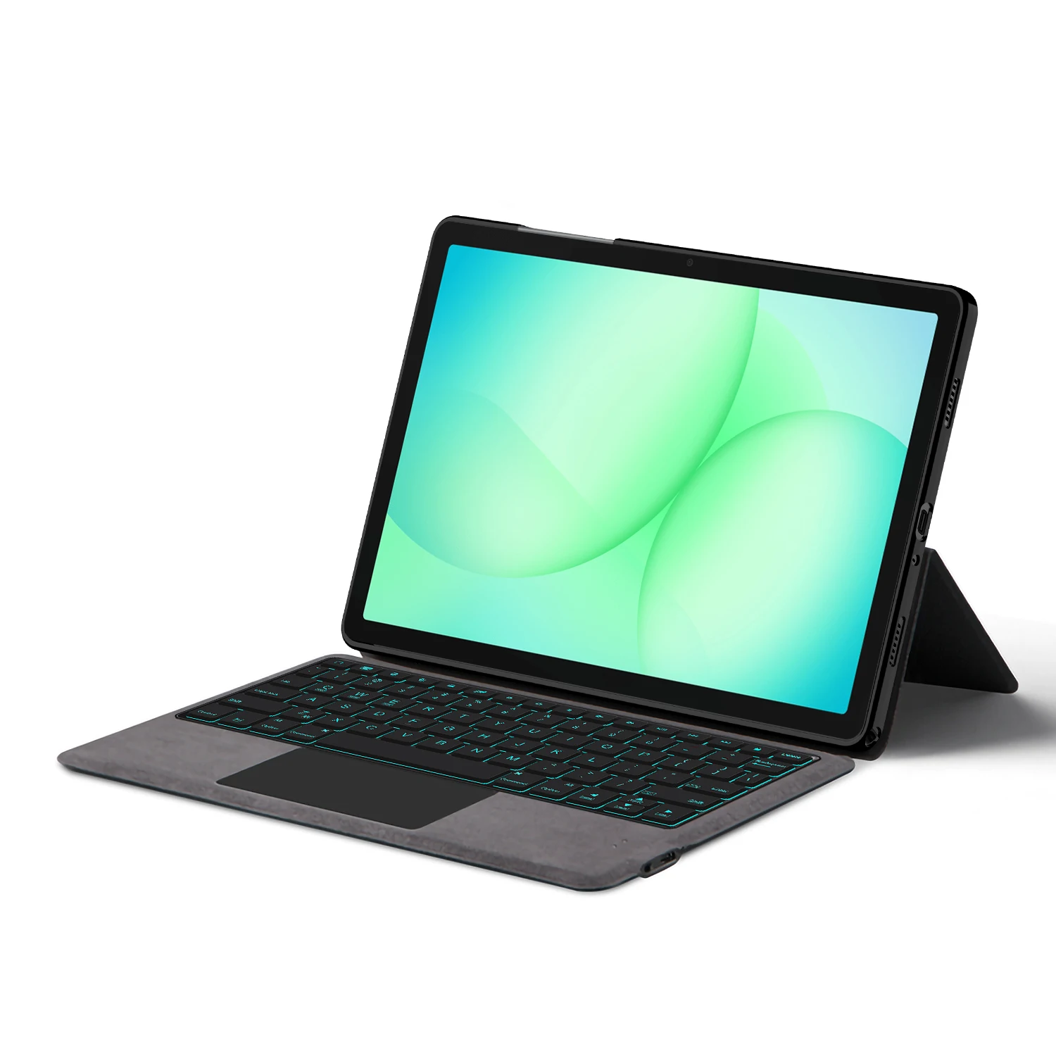 Funda con teclado para Samsung Galaxy Tab A11 Plus 2025 SM-X230, funda para tableta de 11 pulgadas, funda para teclado inteligente mágico, retroiluminación con panel táctil - imagen 5