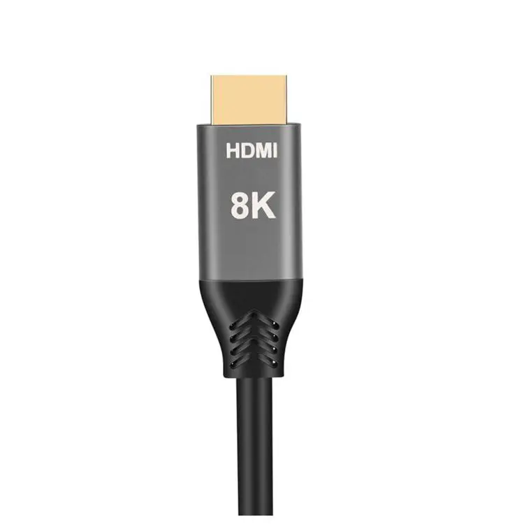 Cable HDMI 8k 4K 60Hz corto HD 2,1 V compatible con HDMI 1m 3m 5m con carcasa trenzada y de aleación 48Gbps UHD TV Blu-ray Xbox PS4/3 5 PC - imagen 4