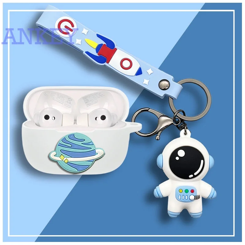 Funda protectora para auriculares Honor 3 Pro, cascos con dibujos animados, Bluetooth, TWS, portátil - imagen 5