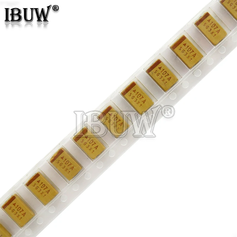 10 Uds A B C D tipo condensador de tantalio 100UF 150UF 220UF 330UF 470UF 680UF 6V 6,3 V 10V 16V 25V 35V 50V 4,7/6,8/10/15/22/33/47UF - imagen 4