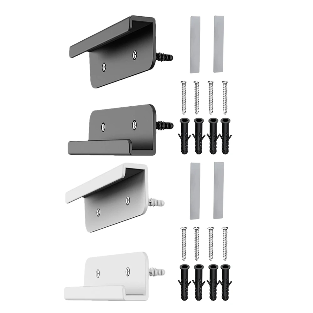 Soporte Universal montado en la pared para tableta, fijación con adhesivo o tornillo para IPad/iPhone 15 14/Samsung/Xiaomi/Lenovo, 2 unidades - imagen 3