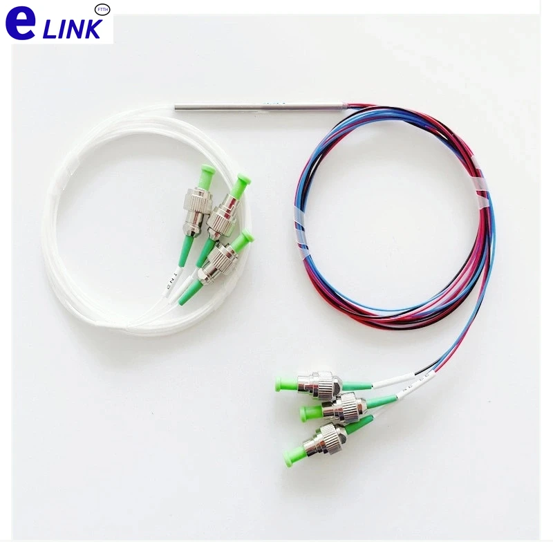 Acoplador de fibra óptica FCAPC, divisor óptico diferencial FA, ventana única, 1310nm, 1550nm, 3x3 - imagen 2