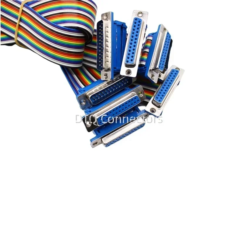 D-SUB DB9 DB15 DB25 DB37 DIDC 9 15 25 37Pin Cable macho hembra D-SUD adaptador de conector de puerto serie RS232 Cable de extensión COM - imagen 3