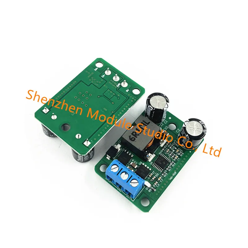 1 Uds HW-468 24V 12V a 5V/5A convertidor de potencia de rectificación síncrona 25W DC Buck módulo de fuente de alimentación reductor - imagen 2