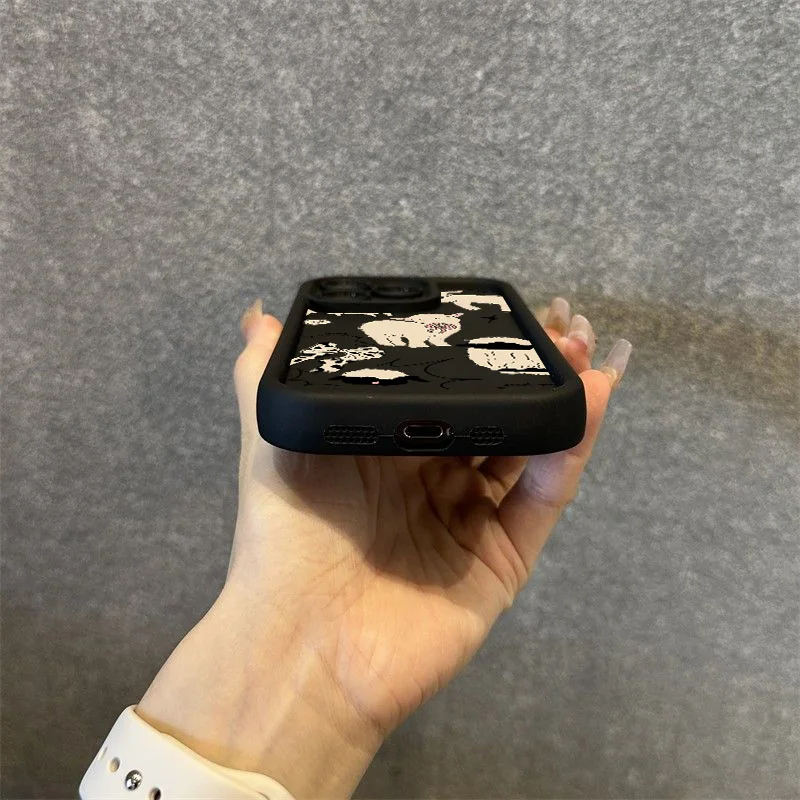 Funda de teléfono de silicona Angel Sheep para Xiaomi Redmi Note 14 13 12 Pro Plus 12S 12 11S 11 10S Redmi 13C cubierta suave de caramelo a prueba de golpes - imagen 5