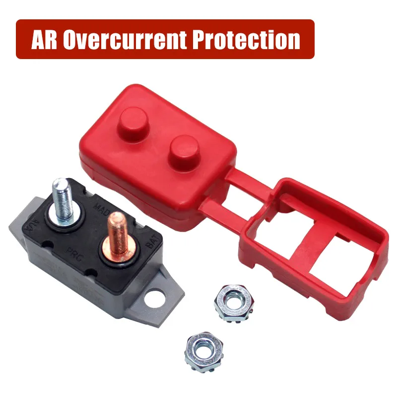 Protector de sobrecorriente para coche, disyuntor de batería, Protector de sobrecarga, reinicio automático, protectores de temperatura, 5-50A - imagen 2