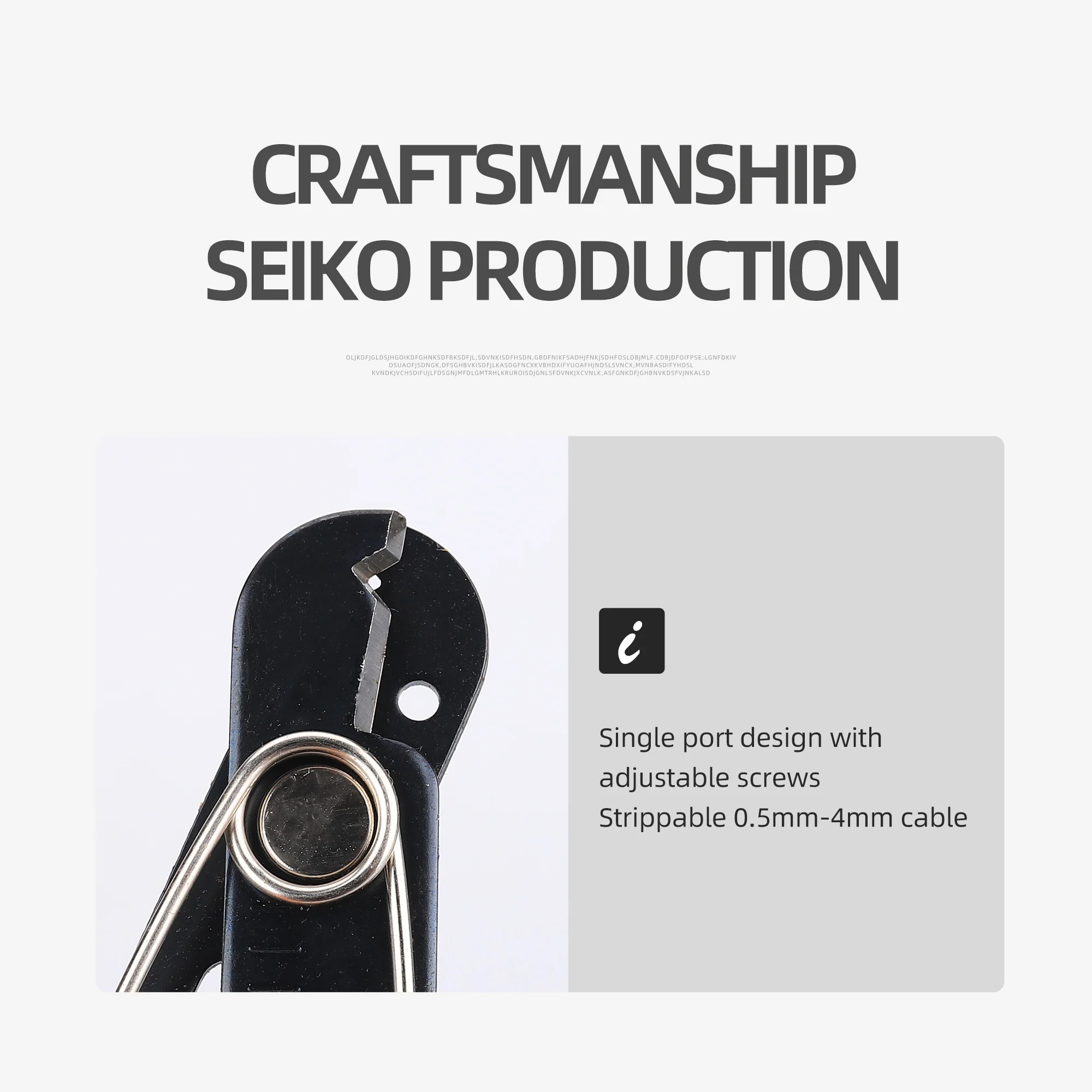 Herramienta de pelado de HT-223, cortador de precisión de alambre, pelacables, envío rápido - imagen 4