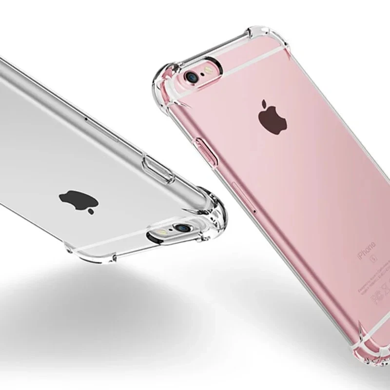 Nouvelle coque souple transparente antichoc en TPU pour iPhone 16E SE 2022 SE 2020 2016 7 8 6 5 5S SE SE2 SE3 - imagen 5