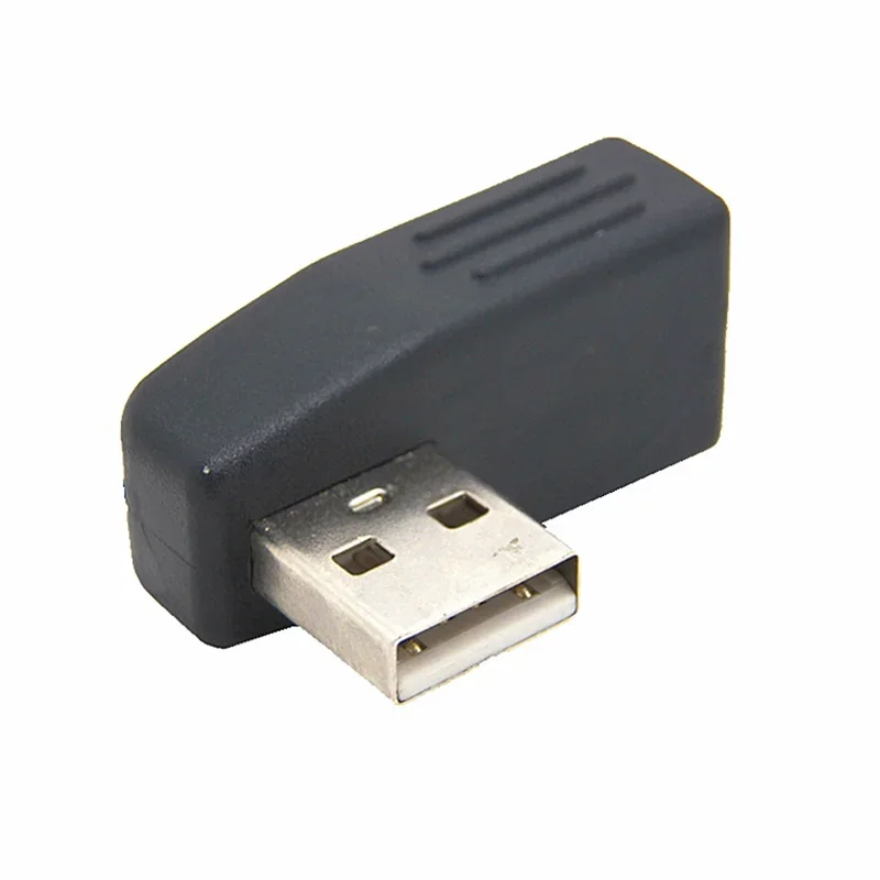 Conector de extensión adaptador USB 2,0 A macho a hembra, doblado en ángulo izquierdo/derecho/arriba/abajo de 90 grados, para ordenador portátil - imagen 4