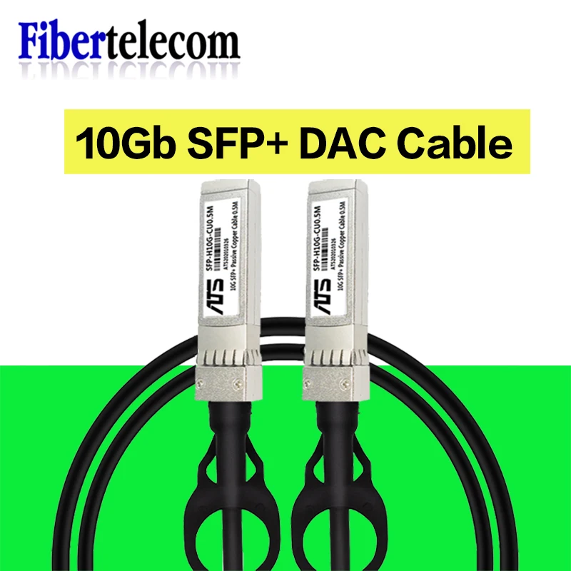 10G SFP+ Direct Attach Passive Copper Cables DAC Cable Direct Attach Passive Cable 0.5-10M for Cisco Huawei MikroTik Switch - imagen 2