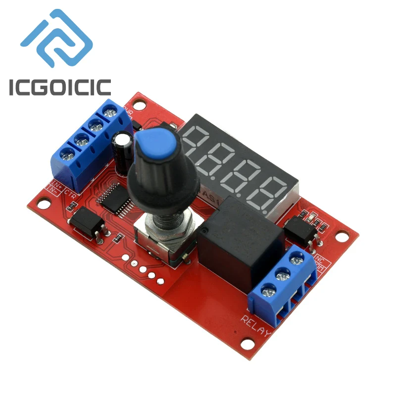 Módulo de relé de retardo de tiempo de 32 modos 10A 5V/12V/24V con memoria y protección inversa para control de luz del motor de bomba - imagen 5