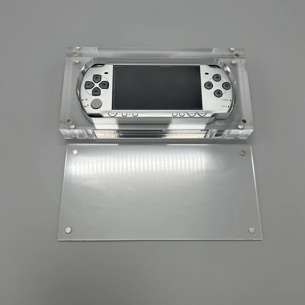 Cubierta magnética acrílica de alta transparencia, caja de almacenamiento para PlayStation, portátil, PSP1000 2000 3000, accesorios de juego - imagen 5
