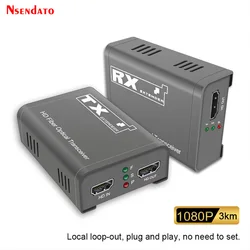 Kit Extensor HDMI Fibra Óptica 4K – Transmisor Receptor