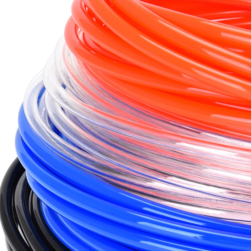 Manguera neumática de 10 metros, 8mm, 6mm, 4mm, 10mm, tubo de PU de 12mm y 14mm para tubería de poliuretano de compresor, manguera de aire de 8x5mm, 6x4, 12x8 - imagen 4