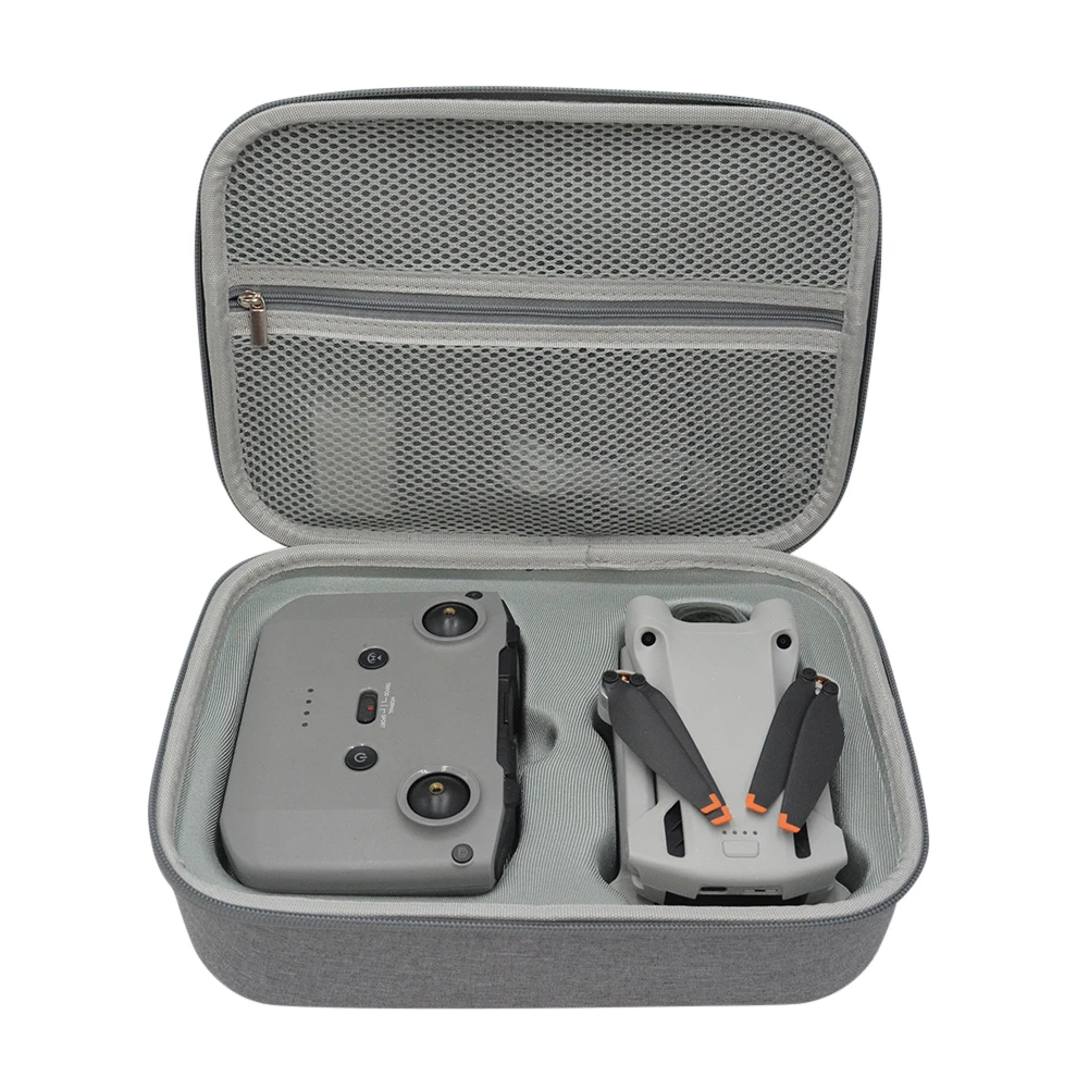 Bolsa de almacenamiento para Dron DJI Mini 3/3 Pro, estuche de transporte duro EVA portátil, impermeable, batería, mando a distancia, bolso de mano, accesorios - imagen 2