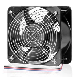 Ventilador Refrigeración DC 12V 200mm Coche Eléctrico 540 CFM Alta Flujo