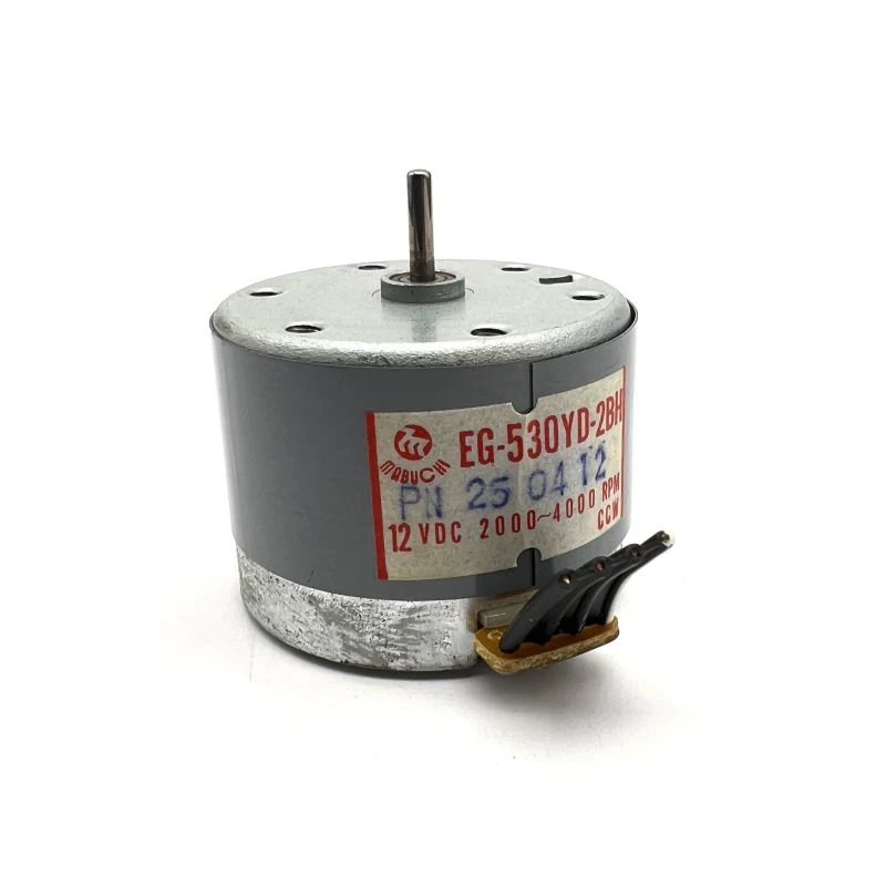 EG-530YD-2BH-Motor inverso de doble velocidad, accesorio para grabadora de Cassette de Audio, Metal 530, CCW, 12VDC, 2000-4000RPM