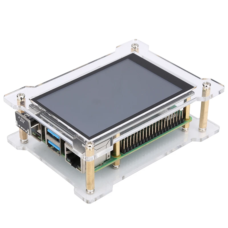 Pantalla táctil 3,5'' para Raspberry Pi 4 Modelo B/3B+ USB HDMI LCD - imagen 4