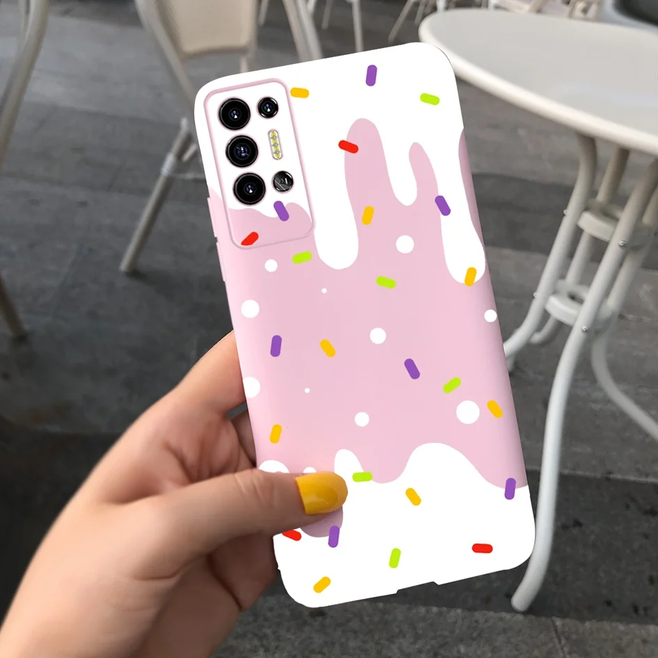Para Tecno Pova 2 funda LE7 LE7n Linda funda esmerilada pintada de dibujos animados de moda para Tecno Pova 2 3 4 funda de teléfono Pova2 Pova3 funda suave - imagen 2