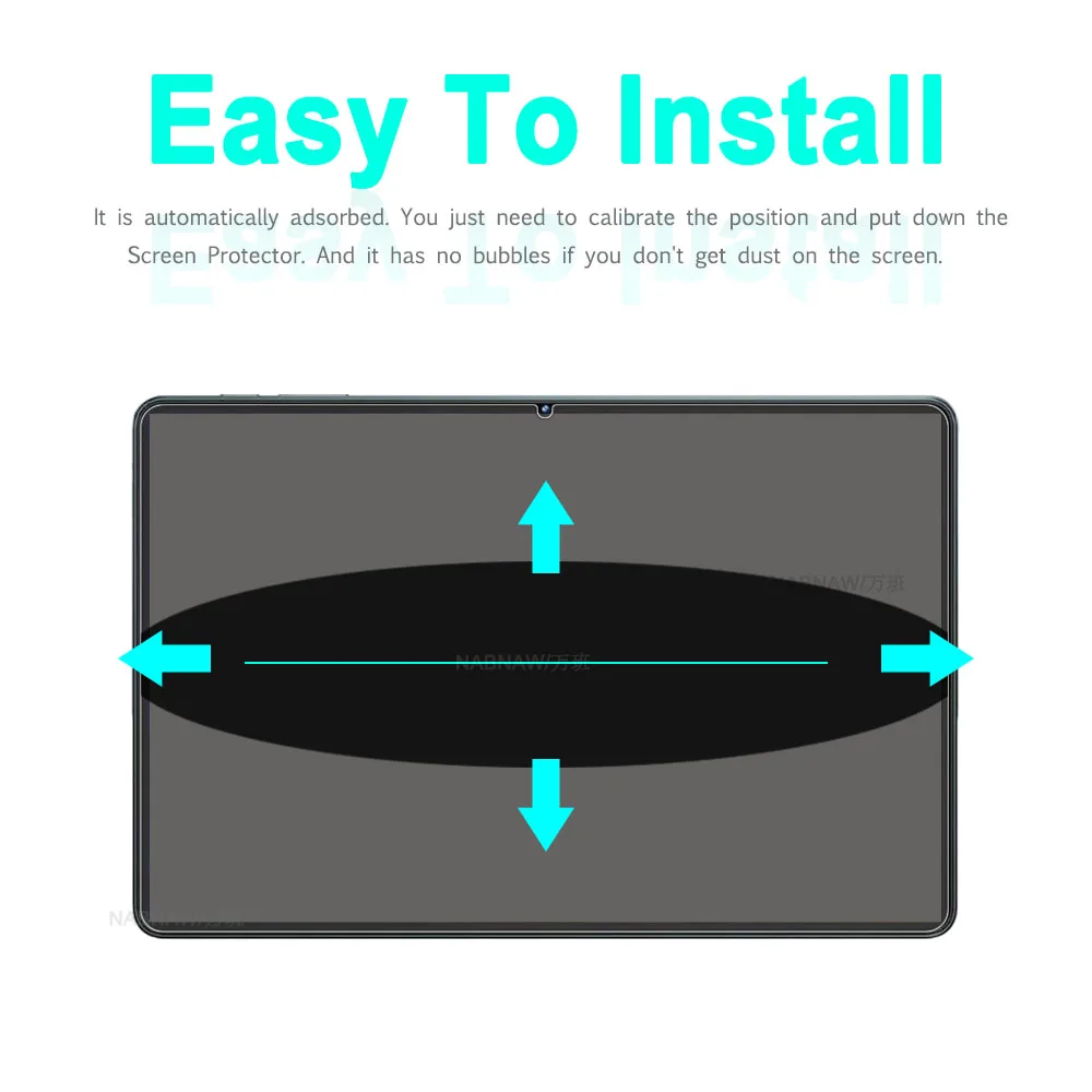 2 piezas transparente HD Protector de pantalla película dura vidrio templado a prueba de arañazos para Oukitel OT11 11 pulgadas - imagen 5