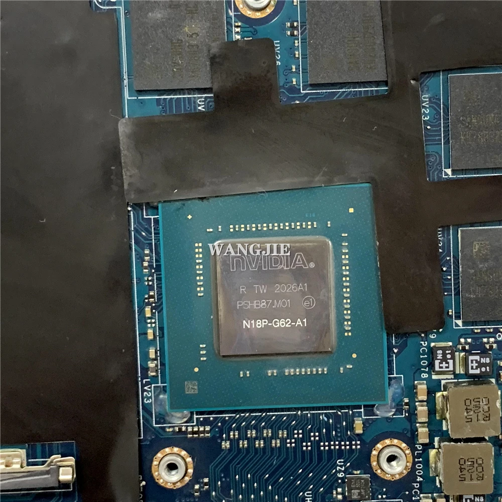 CN-0RHXRG 0RHXRG RHXRG para DELL XPS 15 9500 placa base para ordenador portátil LA-J191P con CPU SRH8Q I7-10750H 100% en funcionamiento - imagen 4