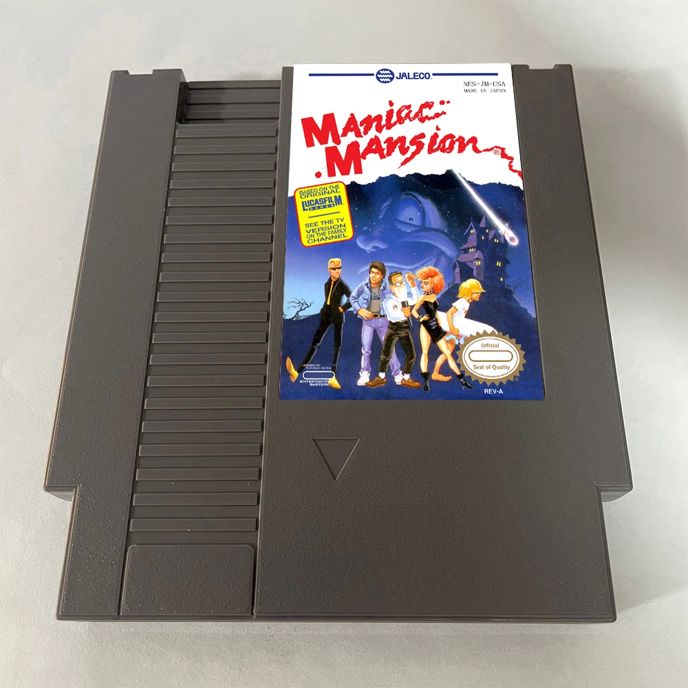 Maniac Mansion - Cartucho de juego NES de 8 bits para juego NES Cosnole - imagen 3