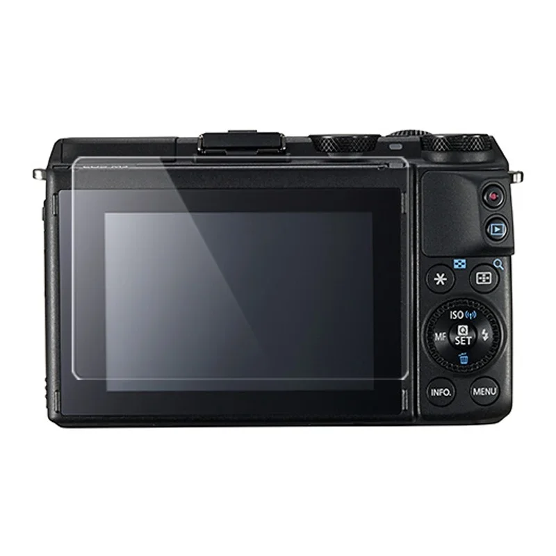1 Juego de protectores de pantalla de vidrio templado para Sony ZVE10 II ZV-E10 ZVE1 ZV1 II (zv1 Mark II) película ZV1F para cámara SONY Canon Fuji - imagen 3
