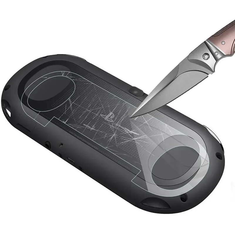 Protector de pantalla DATA FROG para Sony PSV 1000 PS Vita, cubierta de vidrio templado transparente Full HD para PSV 2000, película protectora - imagen 2