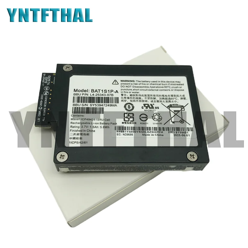 Tarjeta SAS M5016, M5110, 81Y4484, 81Y4508, 81Y4491, BAT1S1P-A de batería - imagen 2