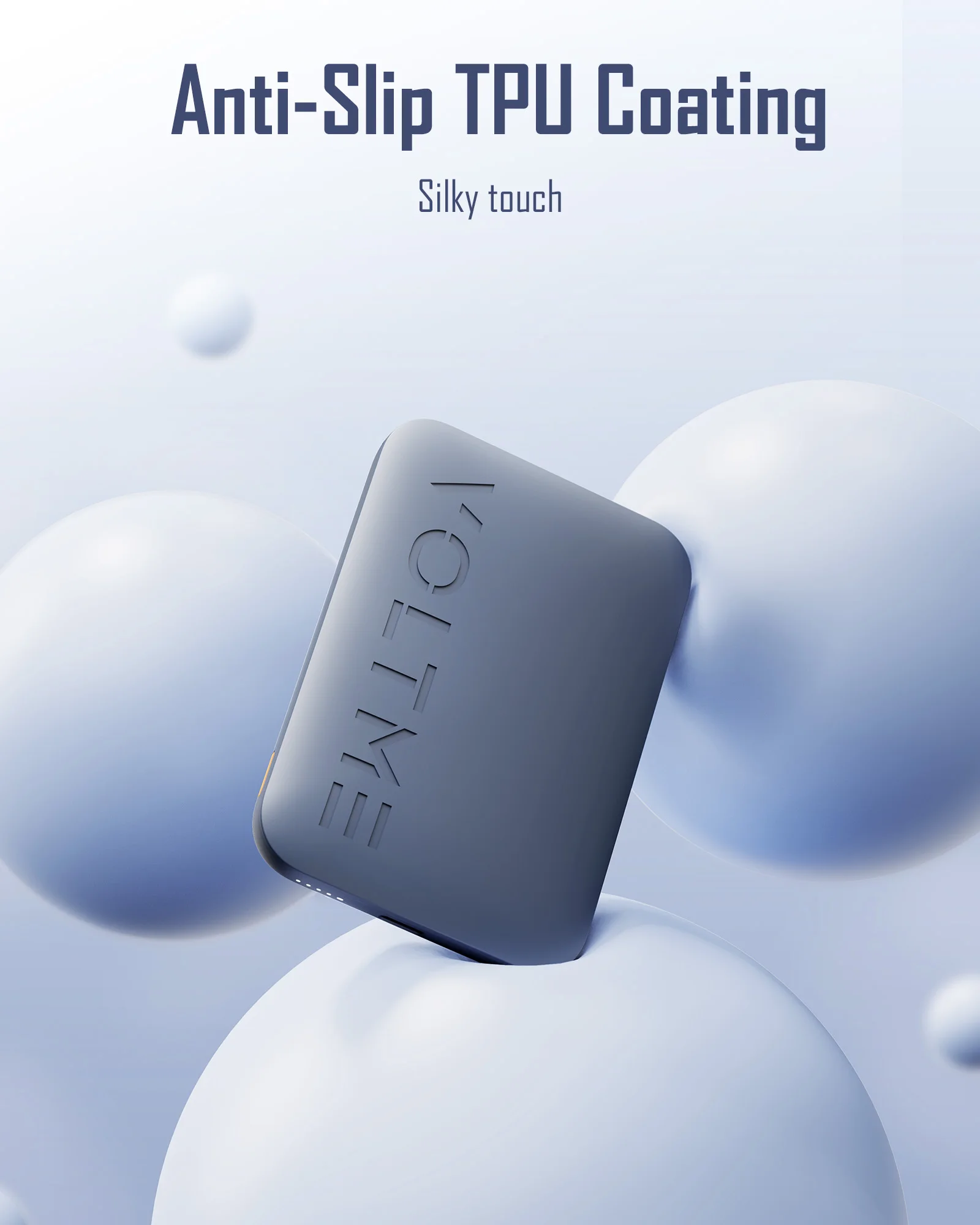 VOLTME-Banco de energía inalámbrico, delgado, 5000 mAh, cargador portátil magnético, carga rápida PD de 20 W, Compatible con Magsafe con 15 Pro Max - imagen 4