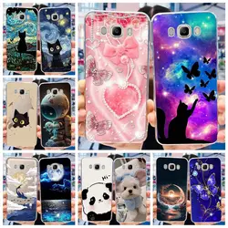 Samsung Galaxy J5 2016 Funda Silicona – Diseño Lujo Pintado Premium