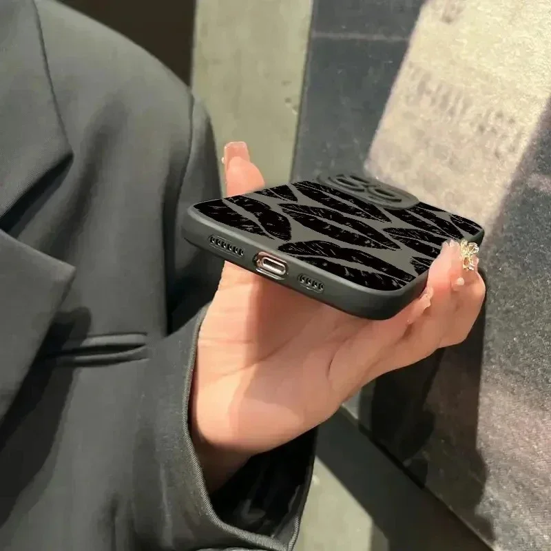 Funda de teléfono con estampado de labios, carcasa trasera suave a prueba de golpes para iPhone 15 Pro Max, 11, 12, 13, 14 Pro, XS Max, XR, X, 7, 8 Plus - imagen 2