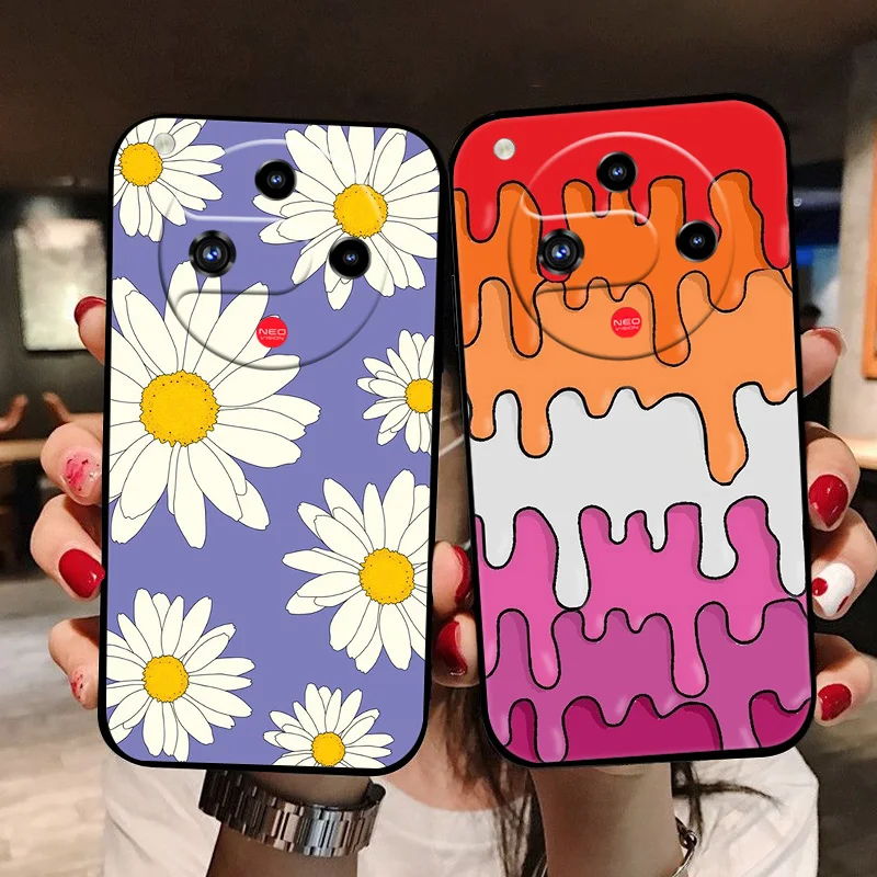 Para ZTE Nubia Focus 2 funda trasera de silicona suave a la moda para Nubia Focus2 5G funda de teléfono para Nubia Focus 2 6,7 "etui Fundas - imagen 2