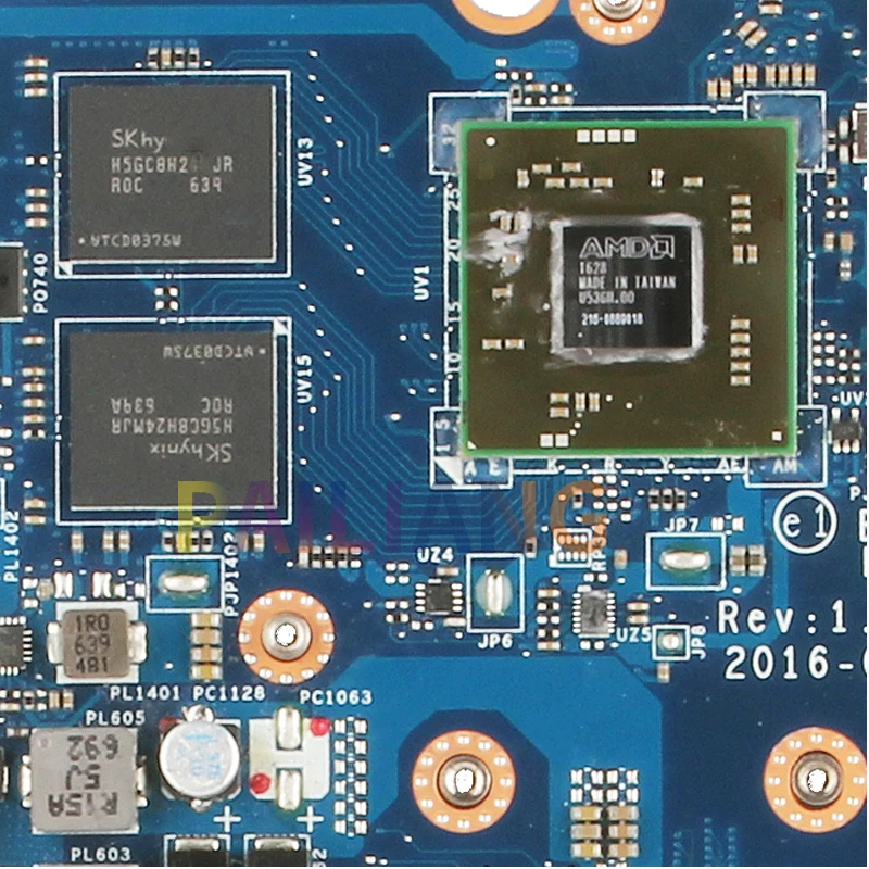 LA-D801P para la placa base del cuaderno Dell Inspiron 5567 5767 BAL20 LA-D801P i5-7200U i7-7500U 216- 0889018   Placa base para portátil 2/4G - imagen 4