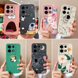 Funda para Infinix Note 30 Pro Vip 30i flor suave silicona líquida lente de cámara protección contraportada para Infinix Note30 30 i Coque